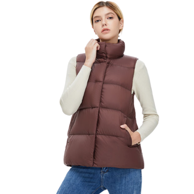 Winter down vest woman