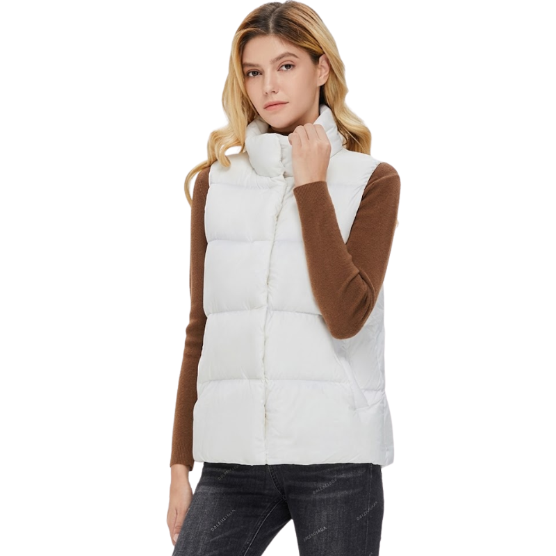 Winter down vest woman