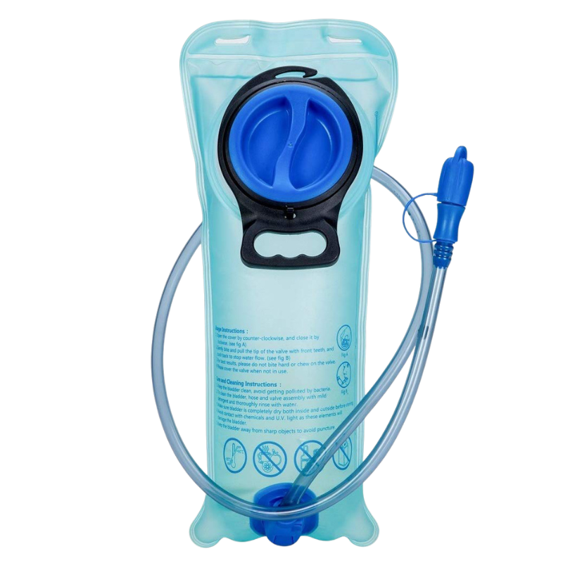 Running hydro pack with bladder