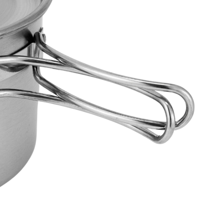Portable pots and pans for camping