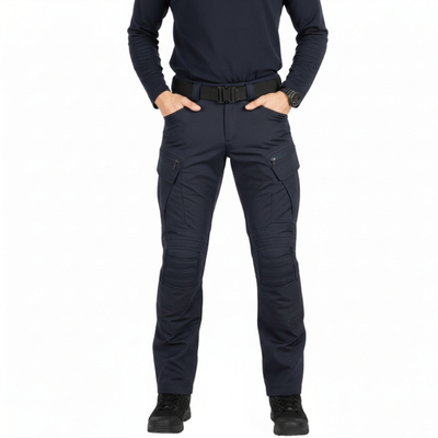 Tactical combat trousers with knee pads