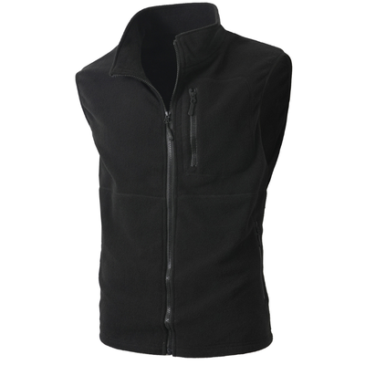 Mens fleece gilet zip up