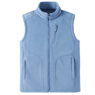 Mens fleece gilet with pockets
