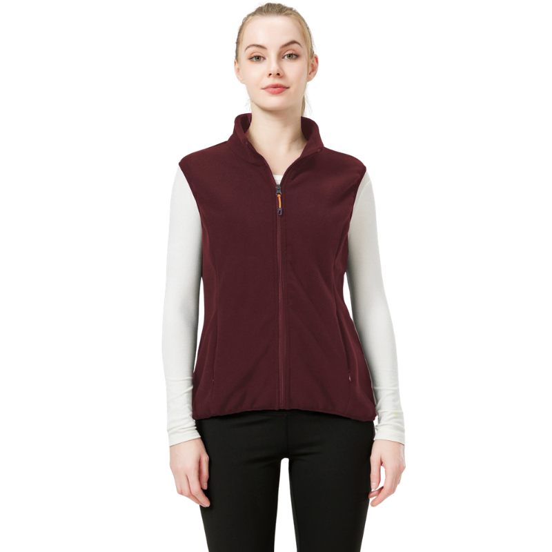 Fleece gilet womens hiking