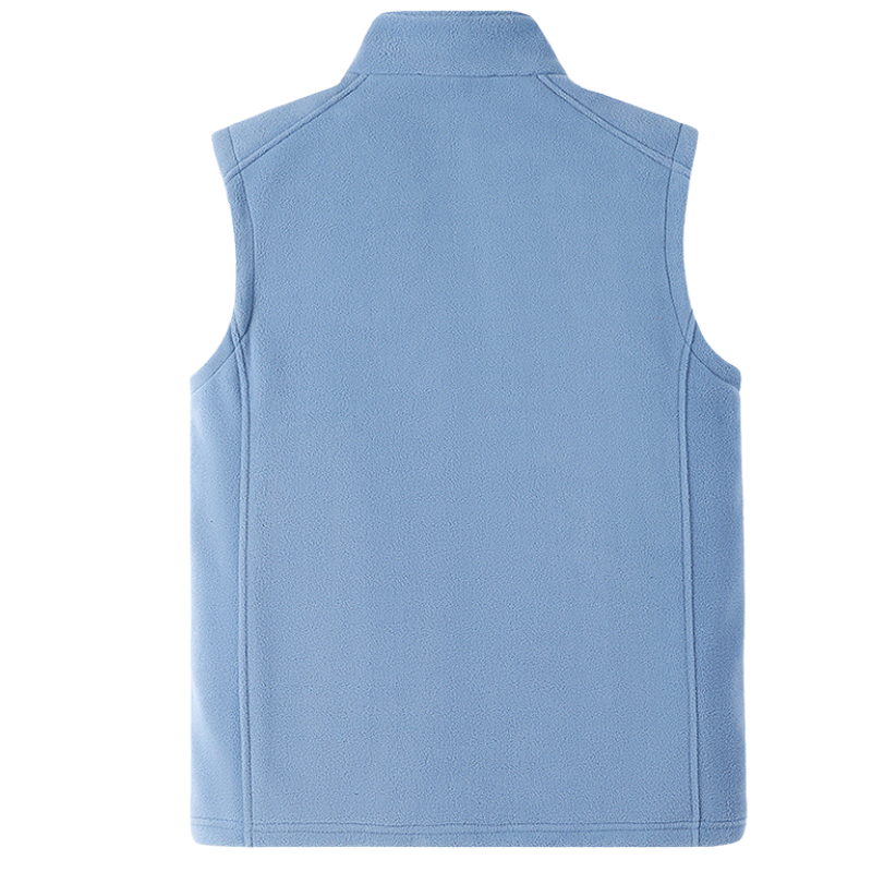 Mens fleece gilet with pockets