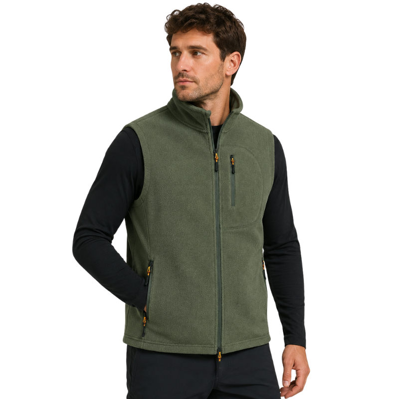 Mens fleece gilet mountain