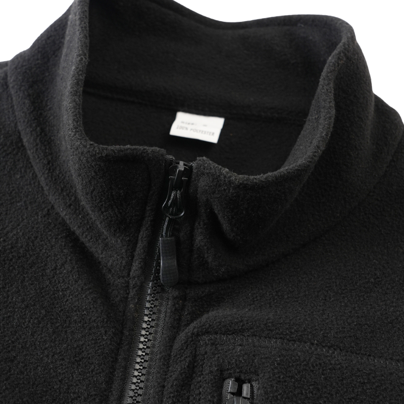 Mens fleece gilet zip up