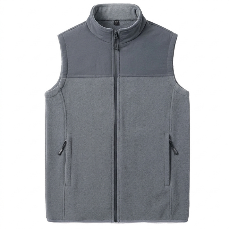 Mens fleece gilet soft