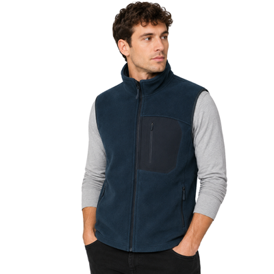 Fleece vest for walking