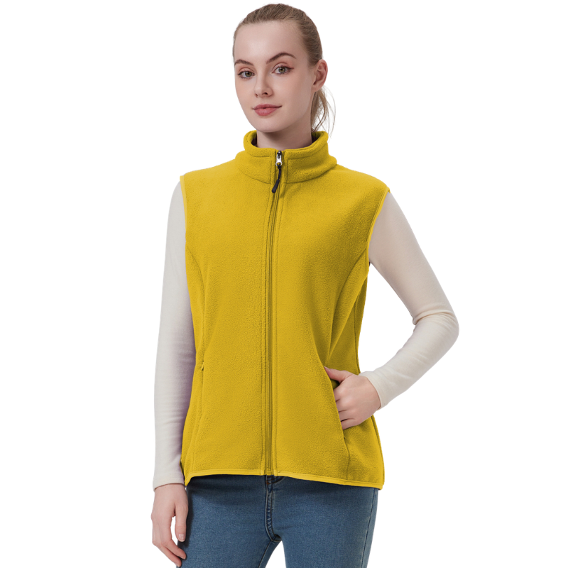 Fleece gilet womens hiking