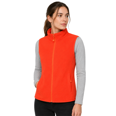 Lightweight fleece vest