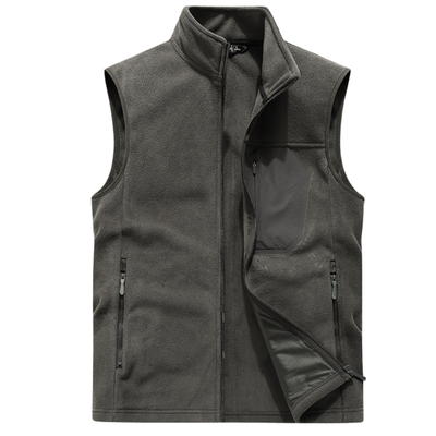 Mens fleece gilet full zip