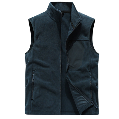 Mens fleece gilet full zip