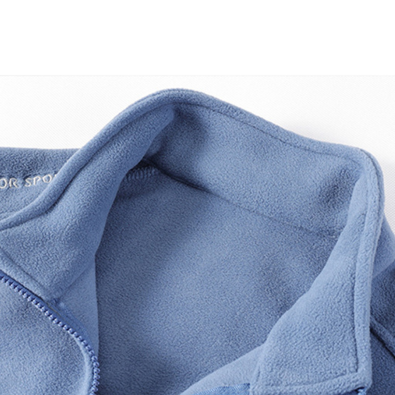 Mens fleece gilet with pockets