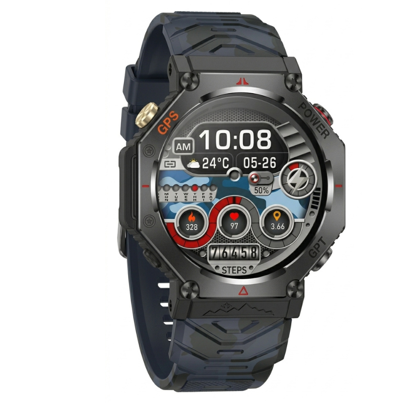 Shock resistant gps watch outdoor