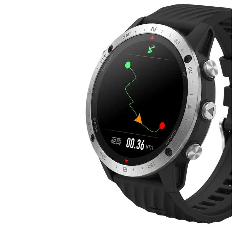 Waterproof gps watch