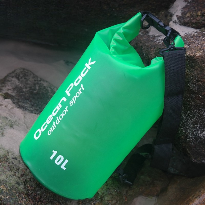 Drybag swimming