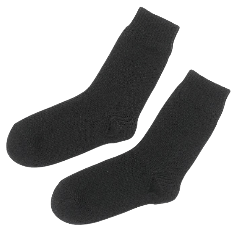 Black waterproof socks