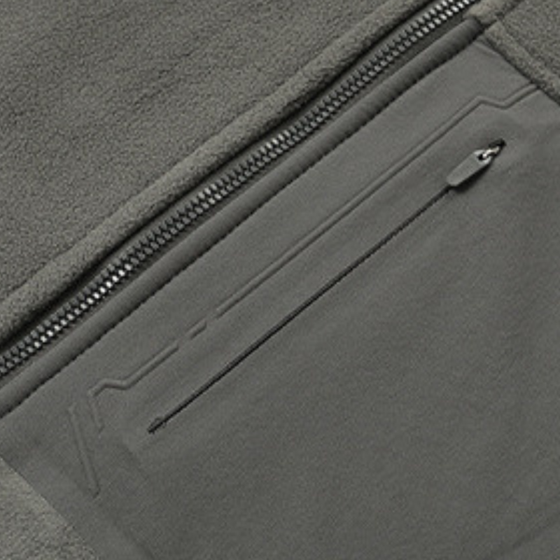Mens fleece gilet full zip