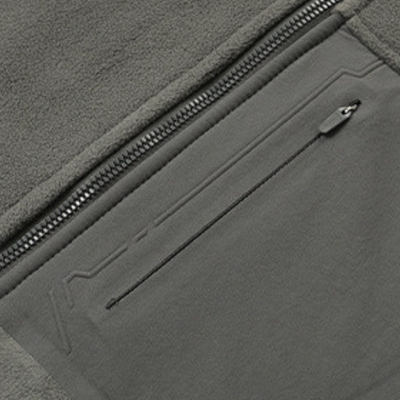 Mens fleece gilet full zip