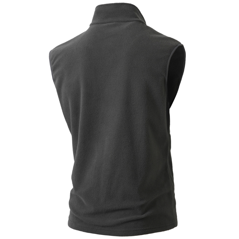 Mens fleece gilet zip up