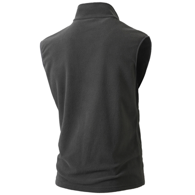 Mens fleece gilet zip up