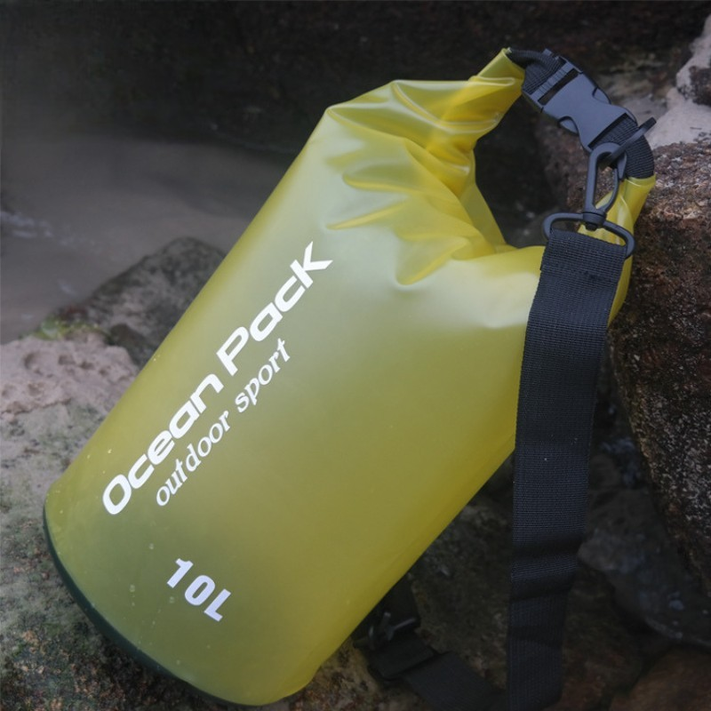 Drybag swimming