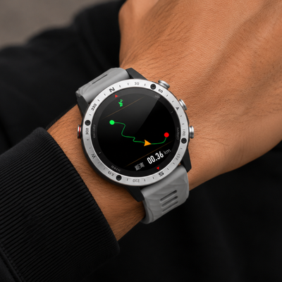 Waterproof gps watch