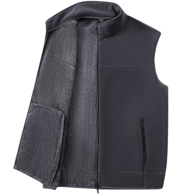 Mens fleece gilet warm