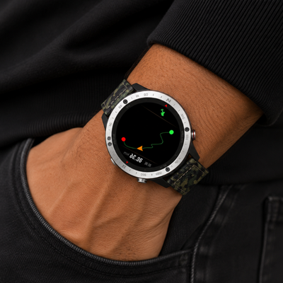 Waterproof gps watch
