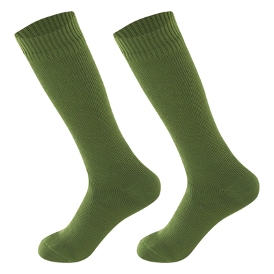 Water-repellent long socks