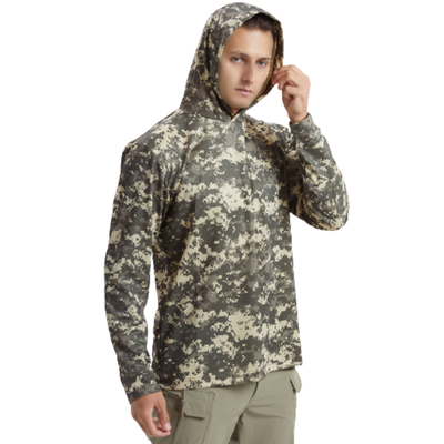 Camouflage sun hoodie