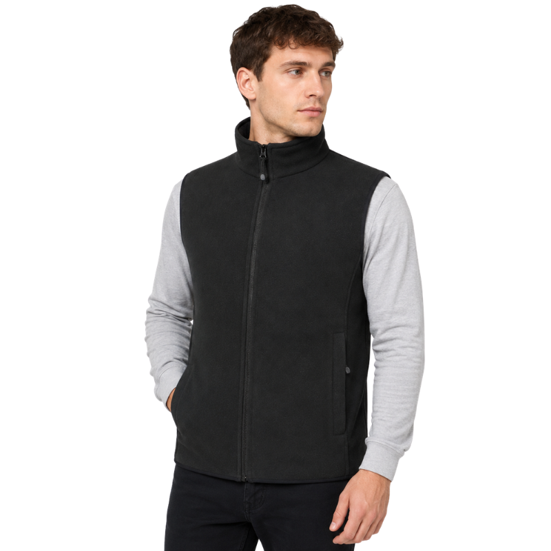 Lightweight fleece vest