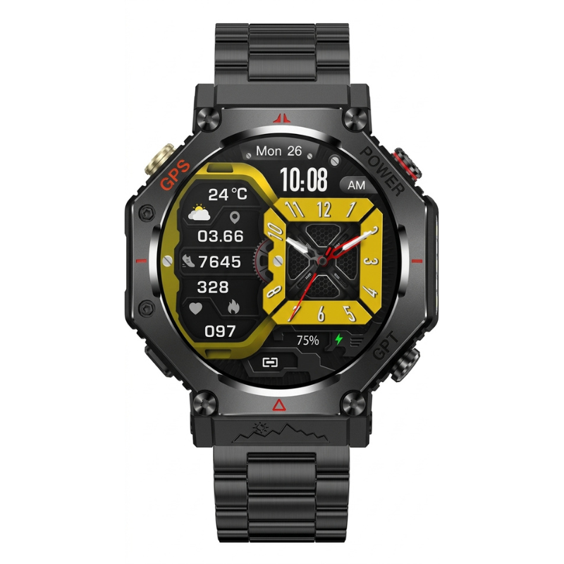 Shock resistant gps watch outdoor
