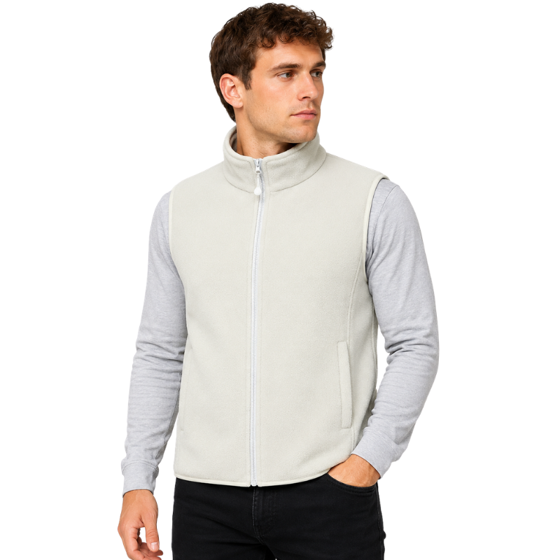 Lightweight fleece vest