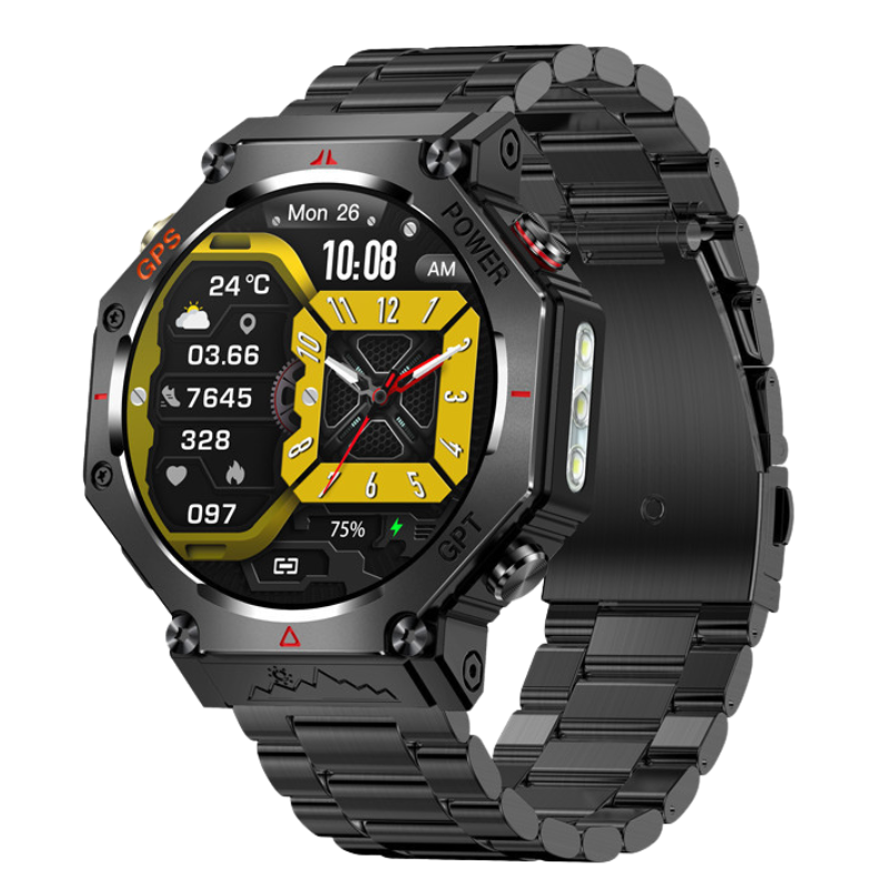 Shock resistant gps watch outdoor