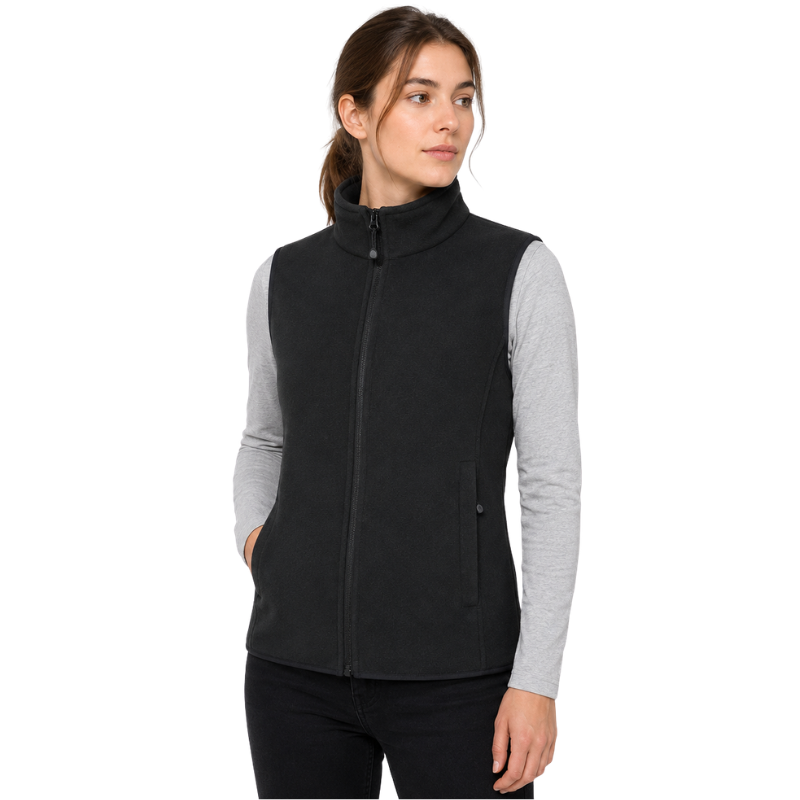 Lightweight fleece vest