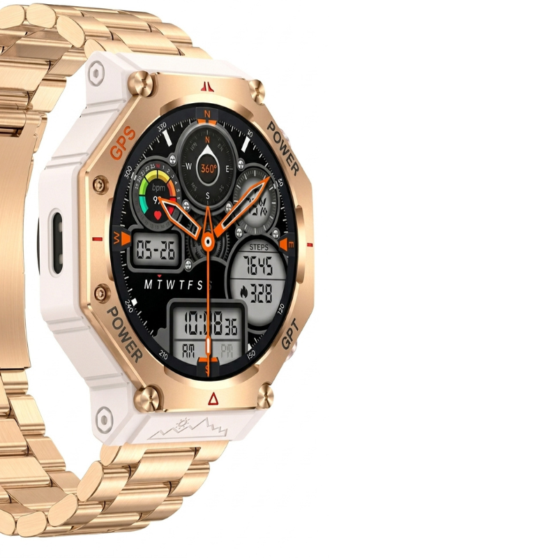 Shock resistant gps watch outdoor