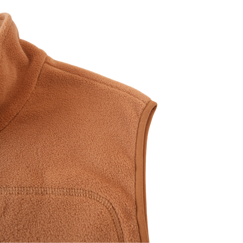 Mens fleece gilet zip up