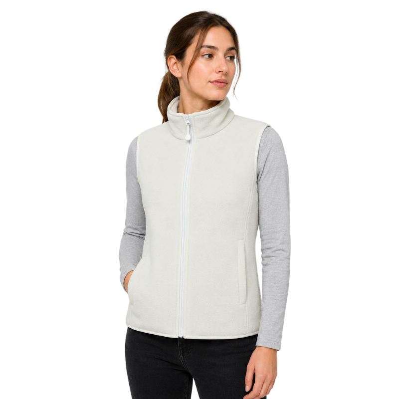 Lightweight fleece vest