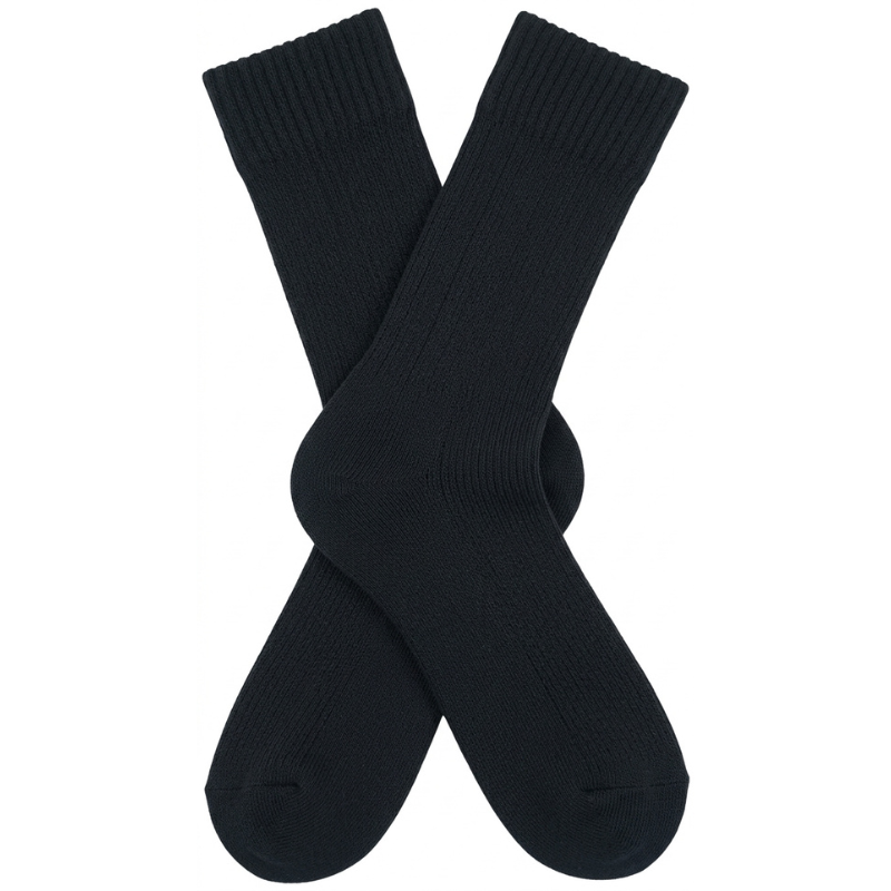 Black waterproof socks