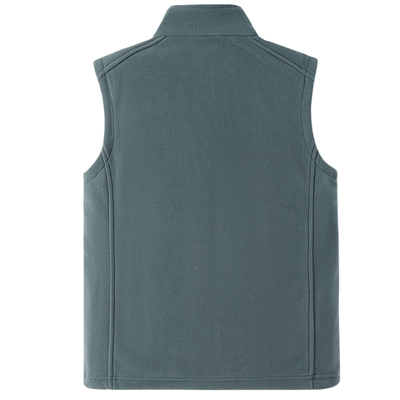 Mens fleece gilet with pockets