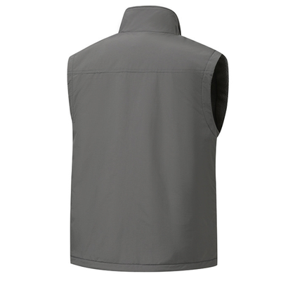Fleece lined gilet mens