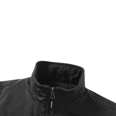 Fleece lined gilet mens