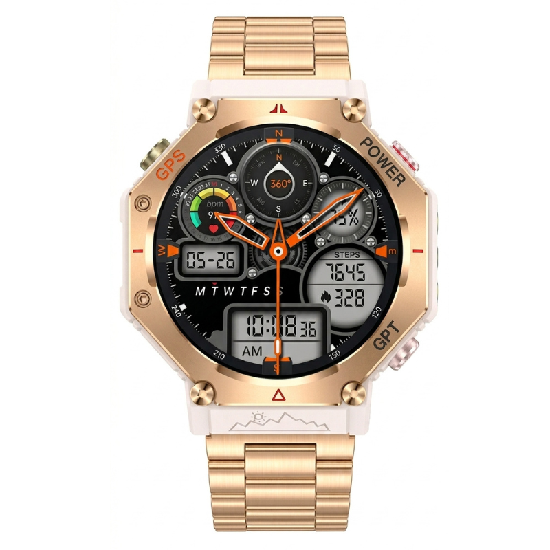 Shock resistant gps watch outdoor