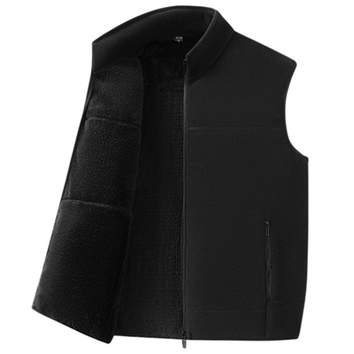 Mens fleece gilet warm