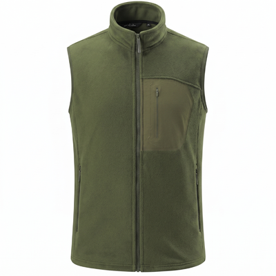 Fleece vest for walking