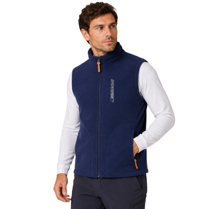 Mens fleece gilet outdoor