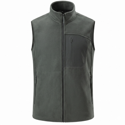 Fleece vest for walking