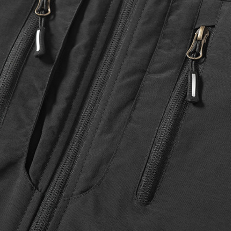 Fleece lined gilet mens